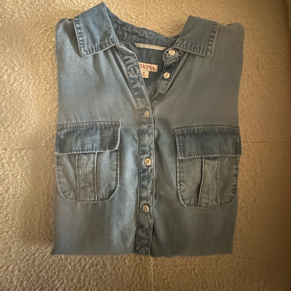 Target ChambrayShort Sleeve - Picture 3 of 3
